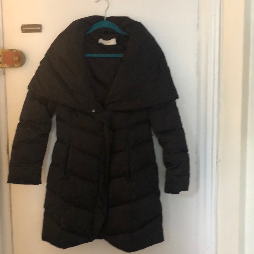 Black down jacket